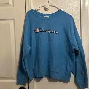 Blue Champion Crewneck